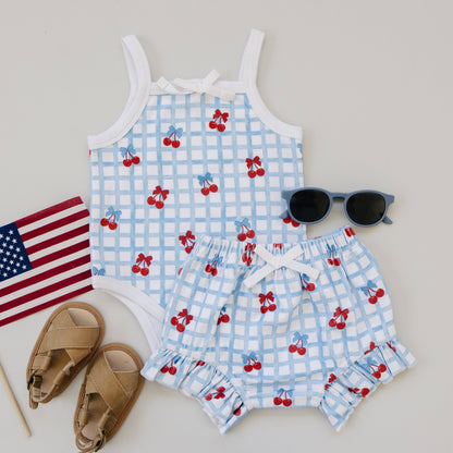 Gingham Cherry