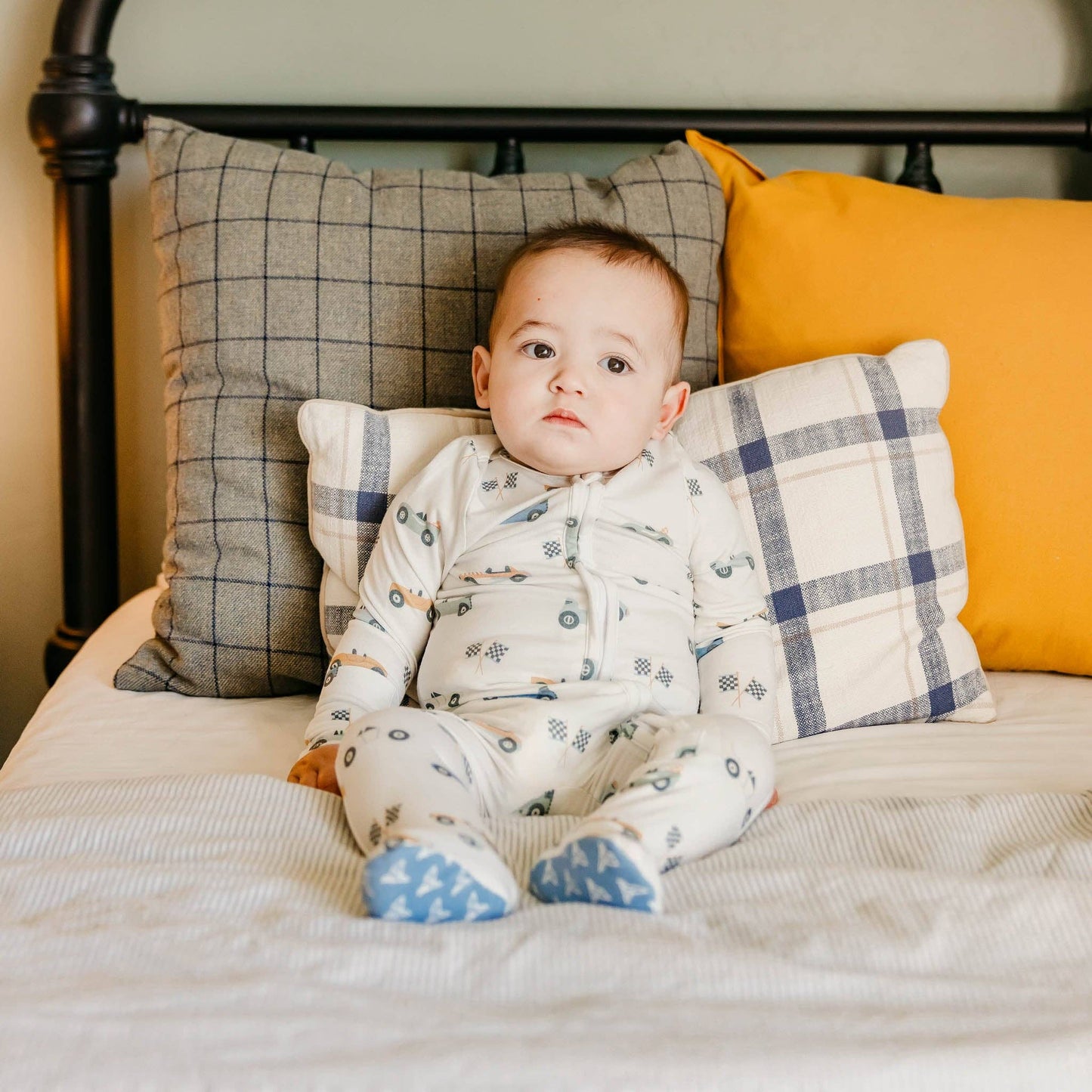 Zip-Up Footie Pajama - Speedster