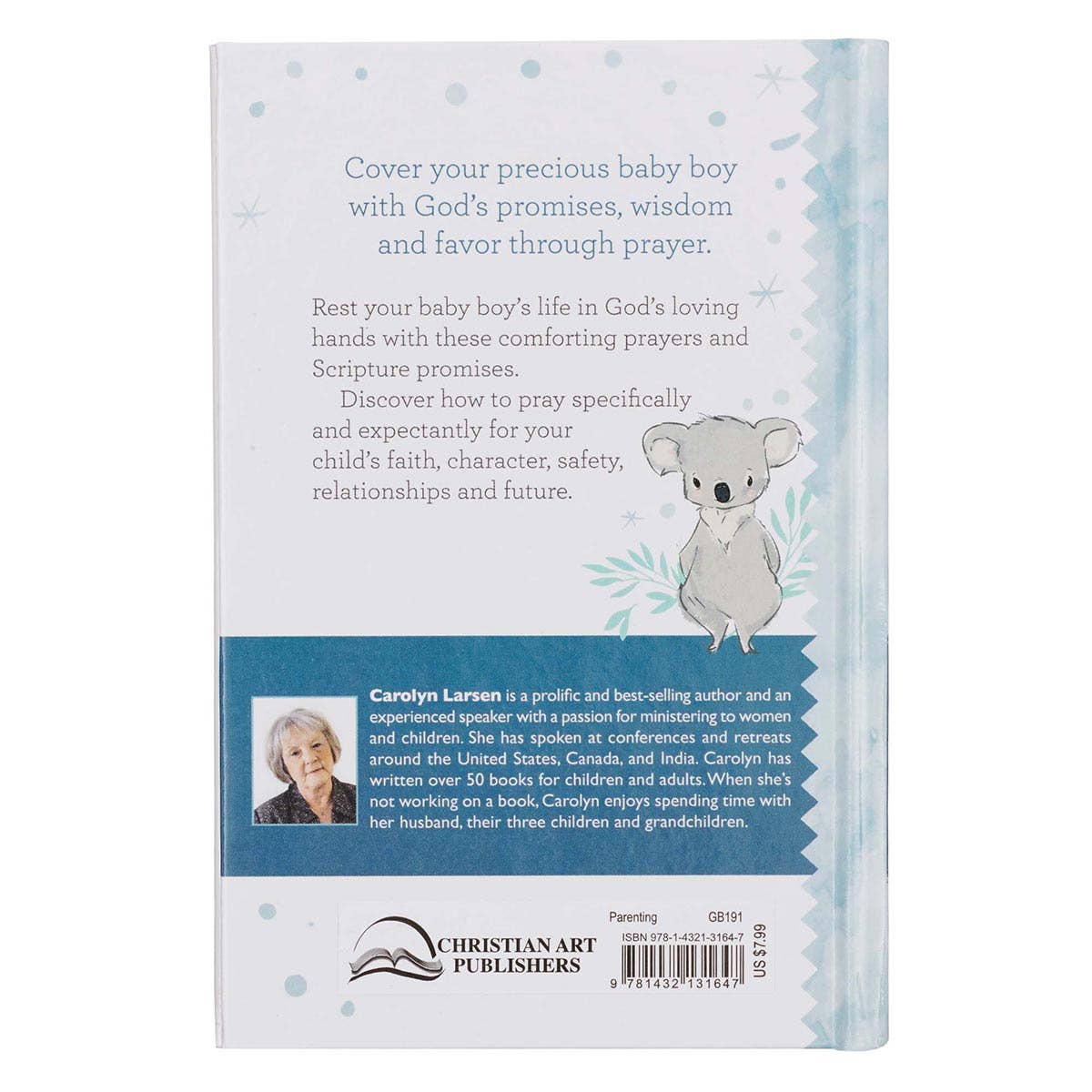Prayers for My Baby Boy Padded Hardcover Kid Book