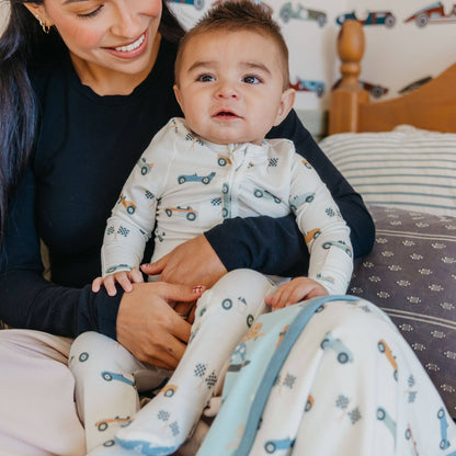 Zip-Up Footie Pajama - Speedster