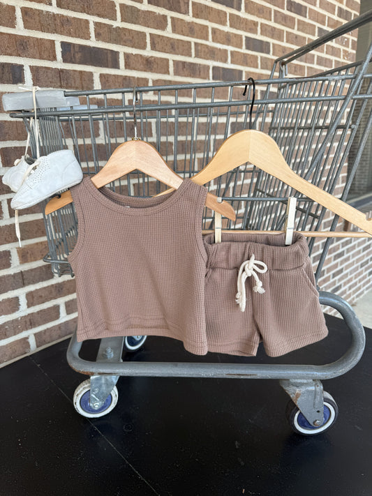 Madden Tank Set in Brown