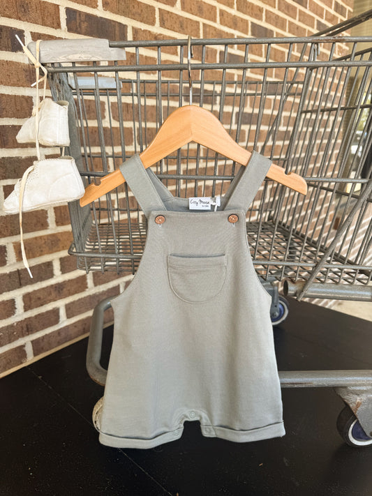 Shortie Overall- Steel
