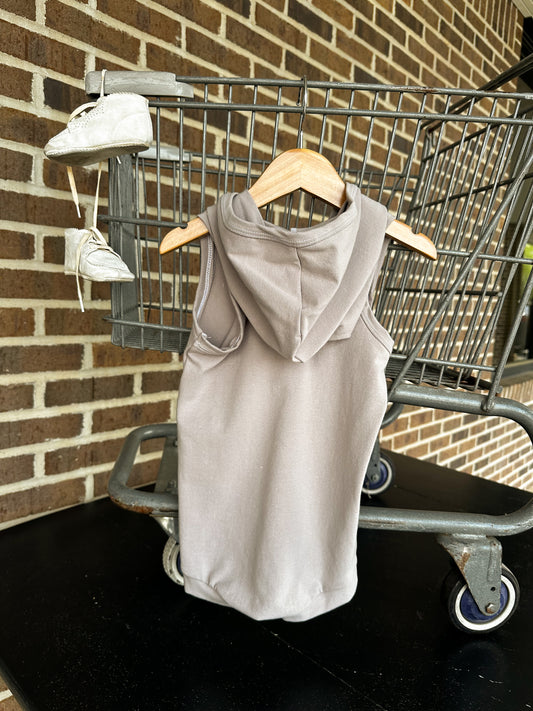 Finley hooded knit Romper