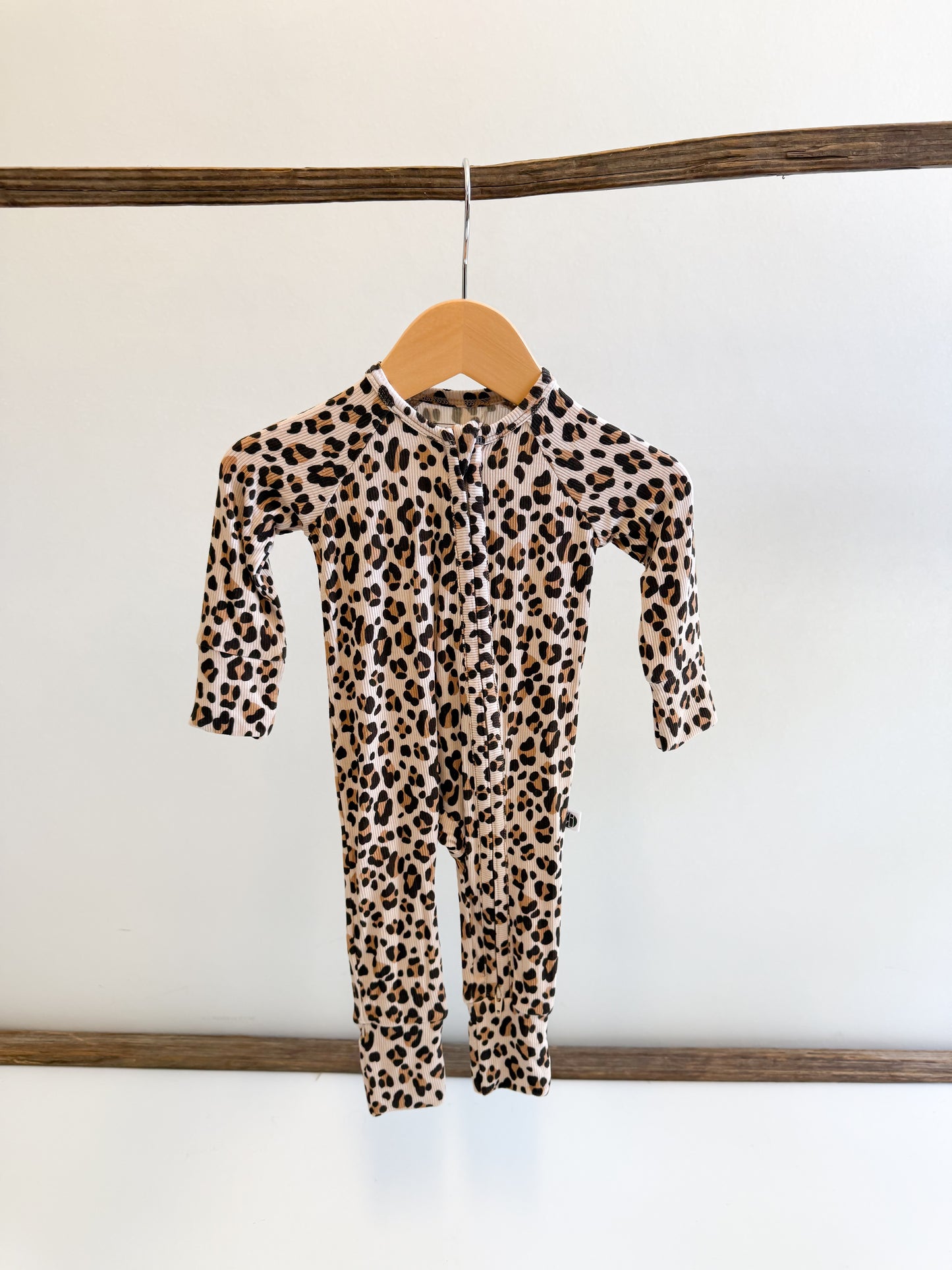 LEOPARD | ZIP ROMPER
