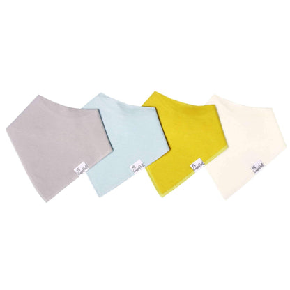 Baby Bandana Bibs - Stone