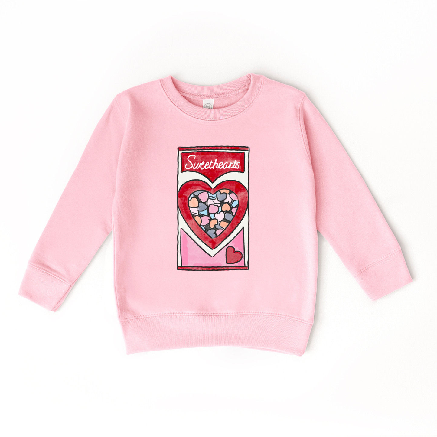 Conversation Hearts Valentines Day Kids sweatshirt