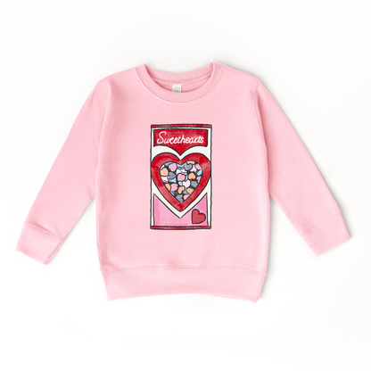 Conversation Hearts Valentines Day Kids sweatshirt
