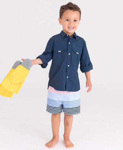 Navy Sun Protective Shirt
