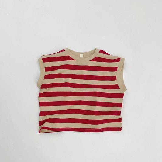 Red Striped Top