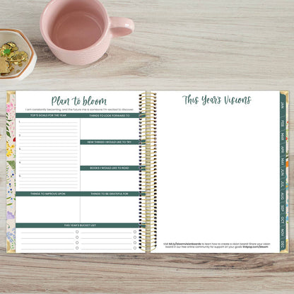 Green 2026/Floral 2026 Planner