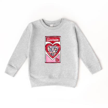Conversation Hearts Valentines Day Kids sweatshirt