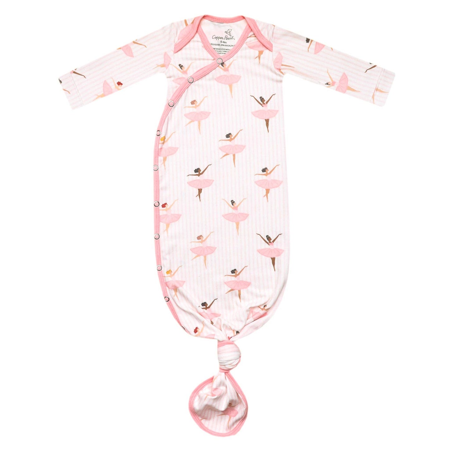 Newborn Knotted Gown - Katerina