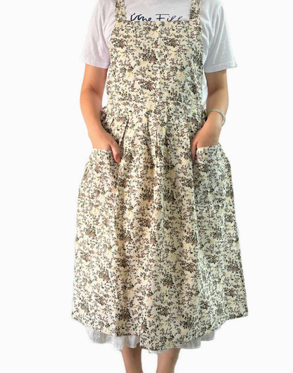 Cotton Flower Apron