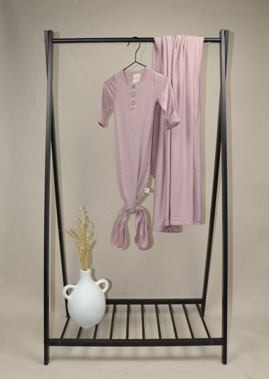 Baby Knot Gown | Newborn Outfit | Gender Neutral Outfit