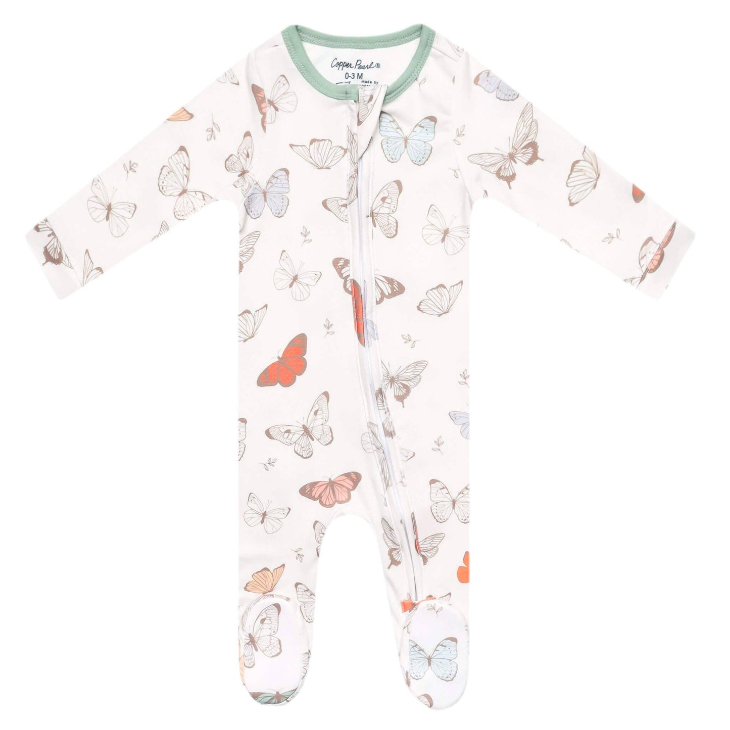 Zip-Up Footie Pajama - Luna