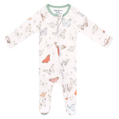 Zip-Up Footie Pajama - Luna