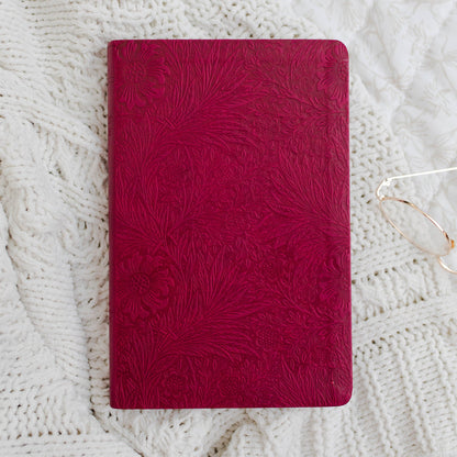 ESV Large Print Thinline Bible TruTone®, Raspberry Floral