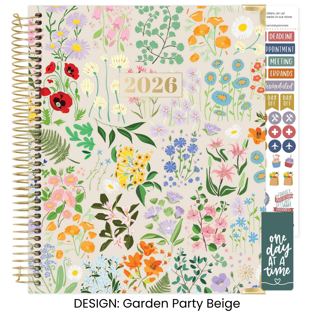 Green 2026/Floral 2026 Planner
