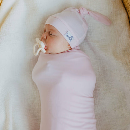 Knit Swaddle Blanket - Blossom