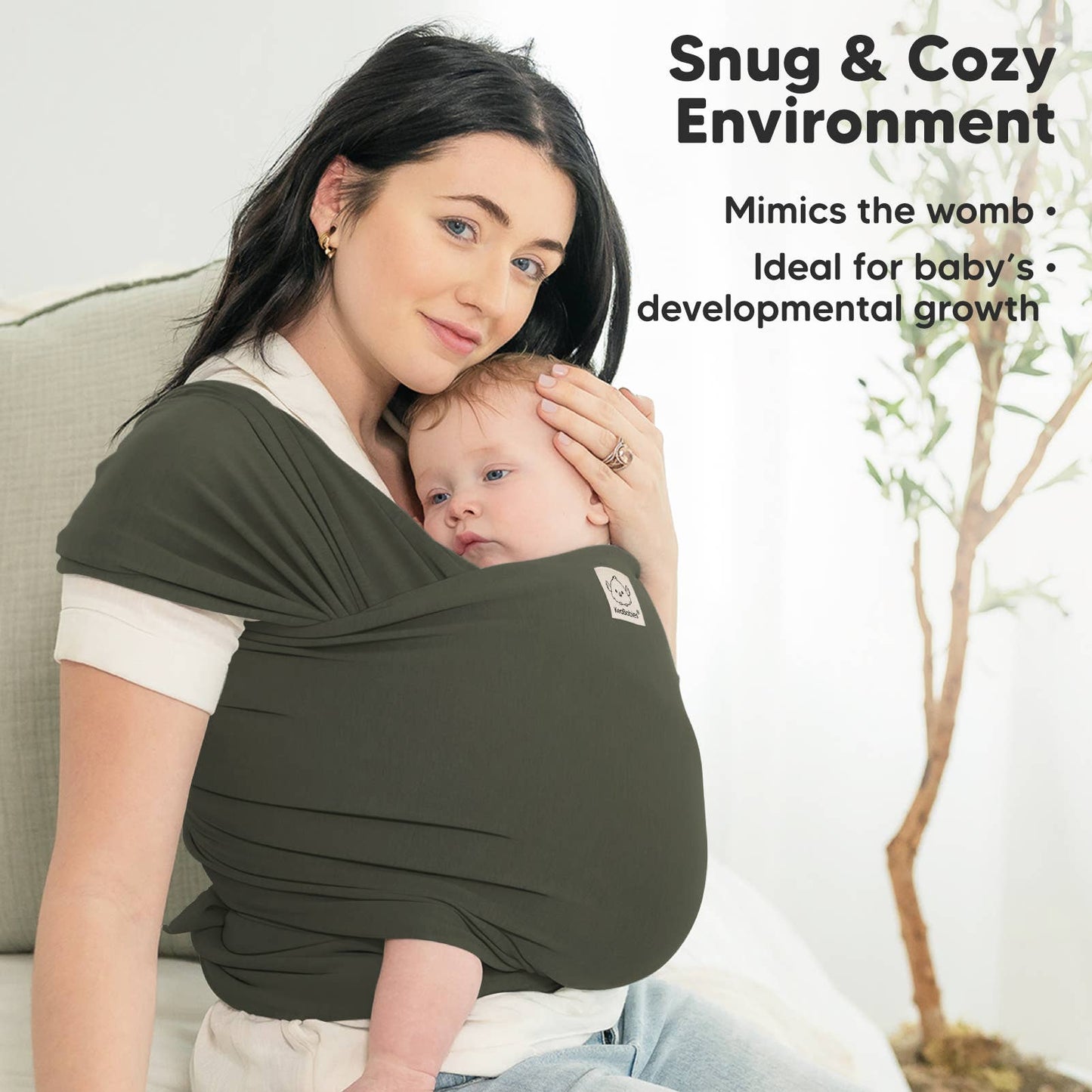 KeaBabies Original Baby Wrap Carrier