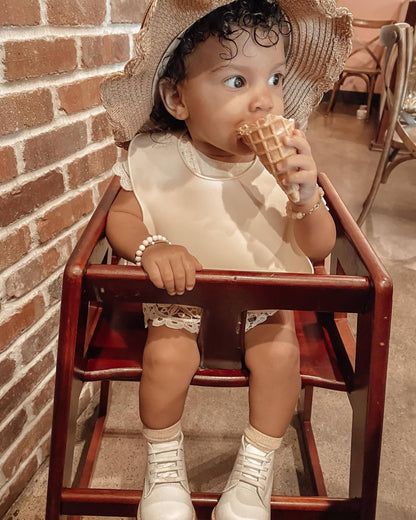 Sand Silicone Baby Bib