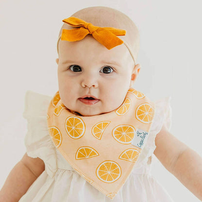 Baby Bandana Bibs - Clementine