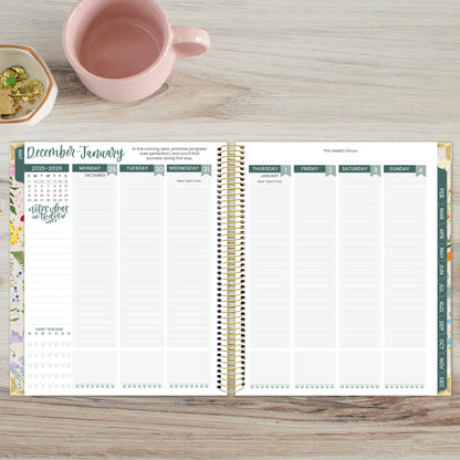 Green 2026/Floral 2026 Planner