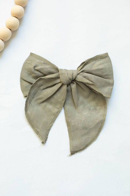 Linen bows