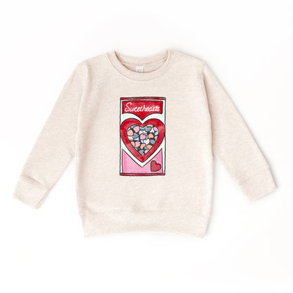 Conversation Hearts Valentines Day Kids sweatshirt