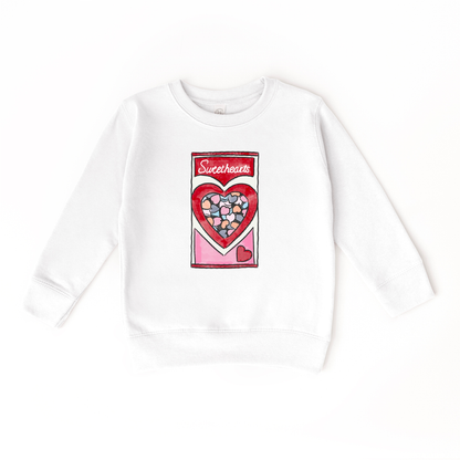 Conversation Hearts Valentines Day Kids sweatshirt