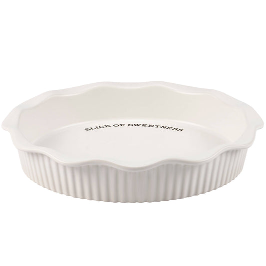 Slice Of Sweetness Pie Plate