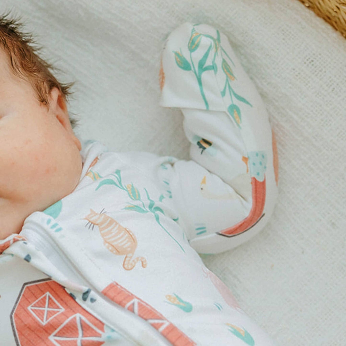 Zip-Up Footie Pajama - Farmstead