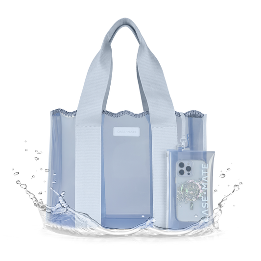Case-Mate Carolina Blue Wave Jelly Tote Bag