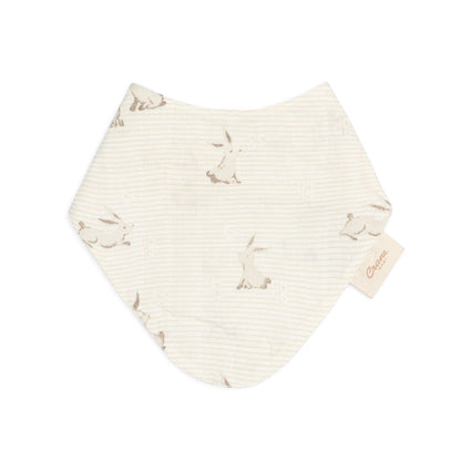 Organic Cotton 3-pc. Bunny Bib Set