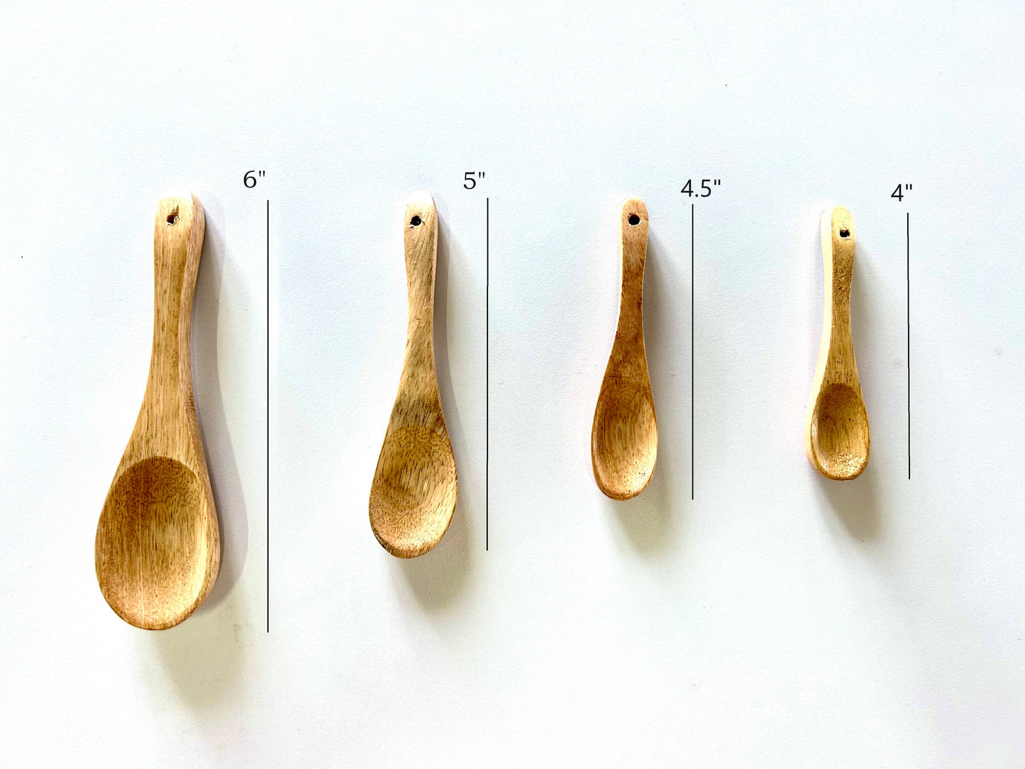 Cross Pot holders & Acacia wooden measuring spoon set