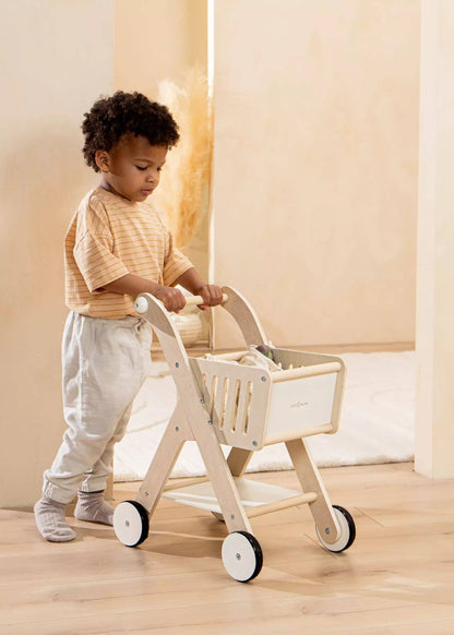 Wooden Shopping Cart