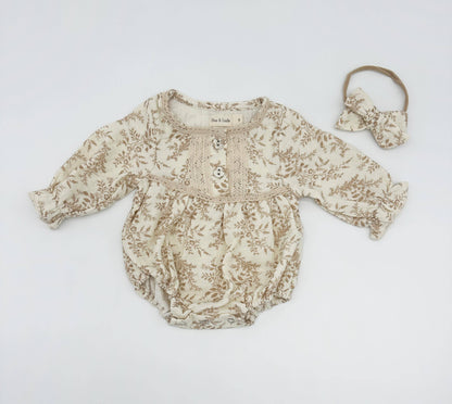 Elodie Long Sleeve Romper Set