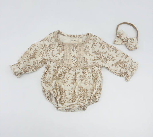 Elodie Long Sleeve Romper Set