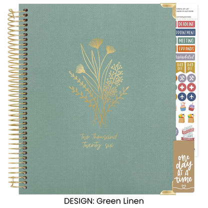 Green 2026/Floral 2026 Planner