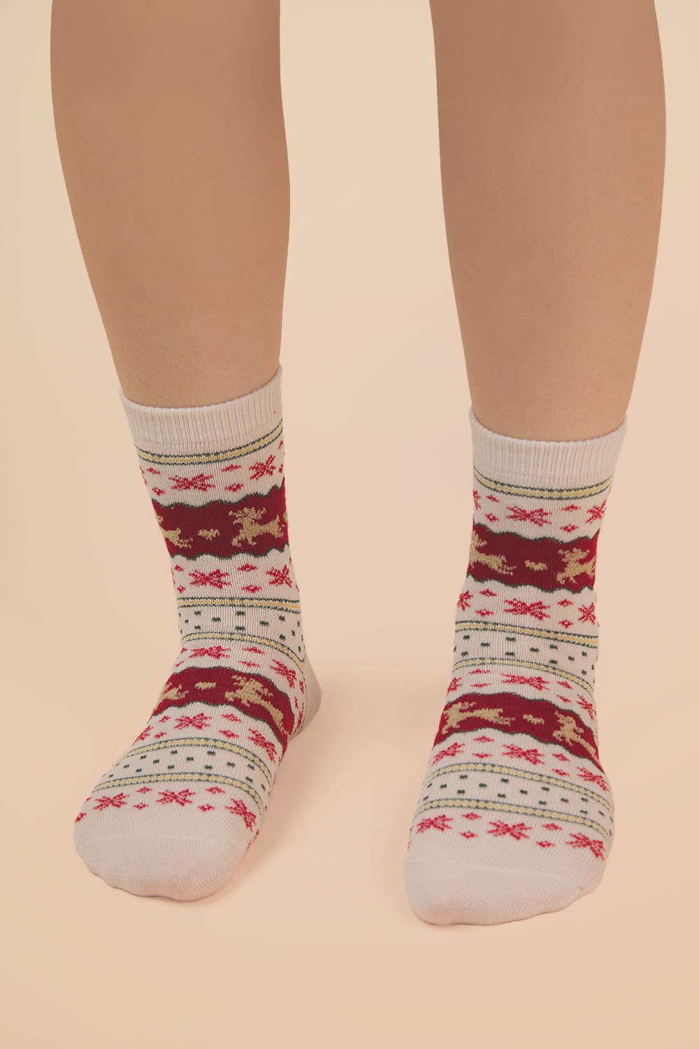 Christmas Graphic Crew Sock