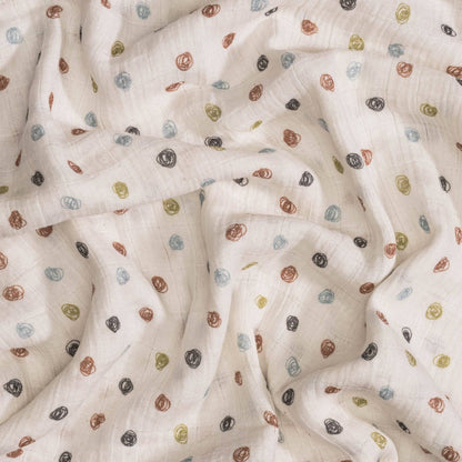 Farmhouse Tractor/Dot Swaddle Set
