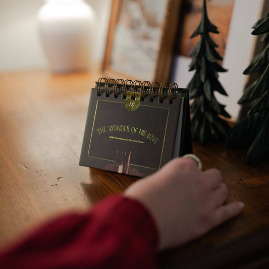 The Wonder of His Love | Daily Encouragement Flip Calendar for the Advent Season