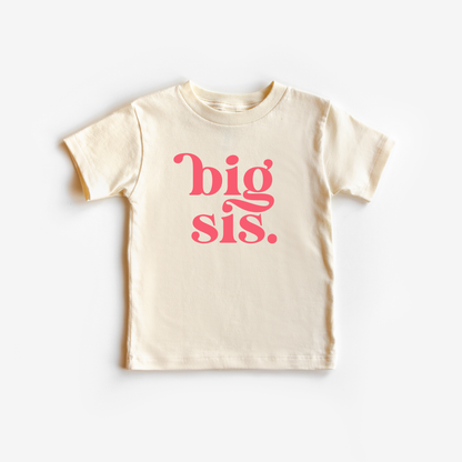 Big Sis Toddler and Youth  Shirt