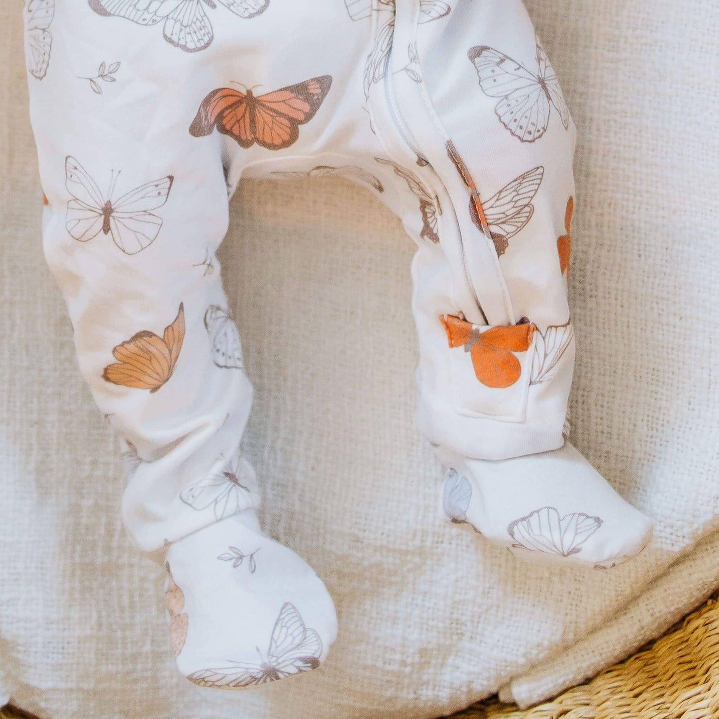 Zip-Up Footie Pajama - Luna