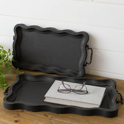 Trays black